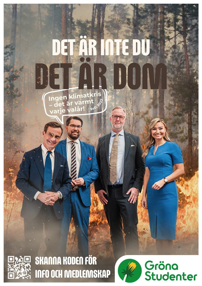 Affisch - klimatkris