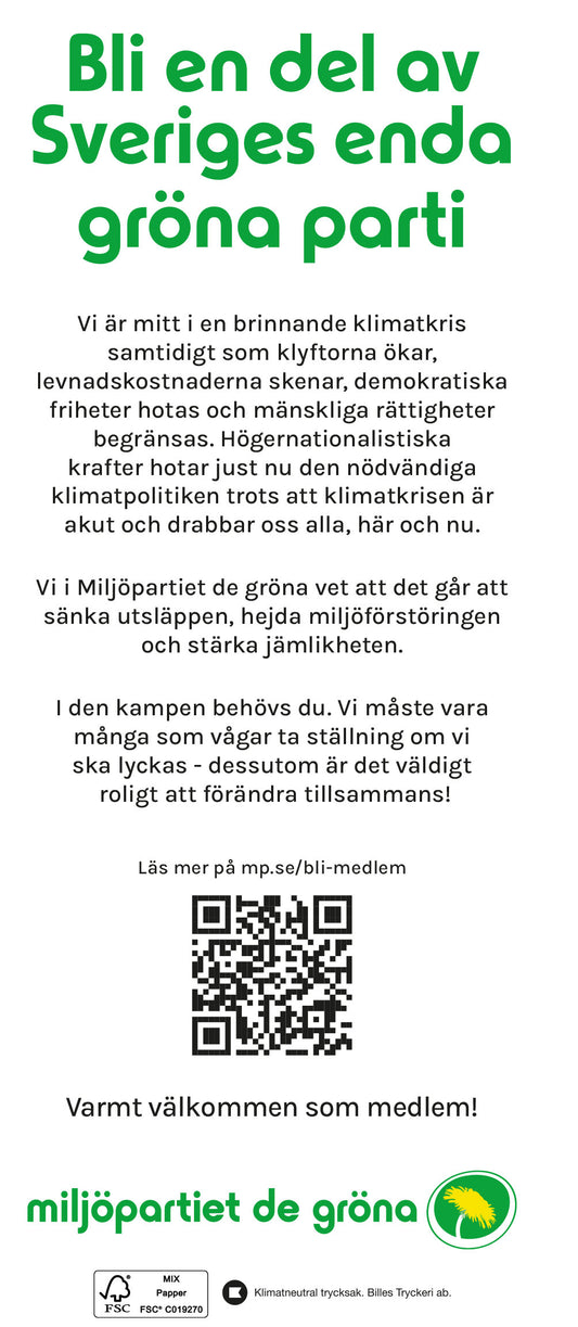 Flyer - Bli medlem