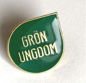 Pin Grön Ungdom