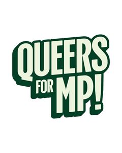 Klistermärke - Queers for MP!