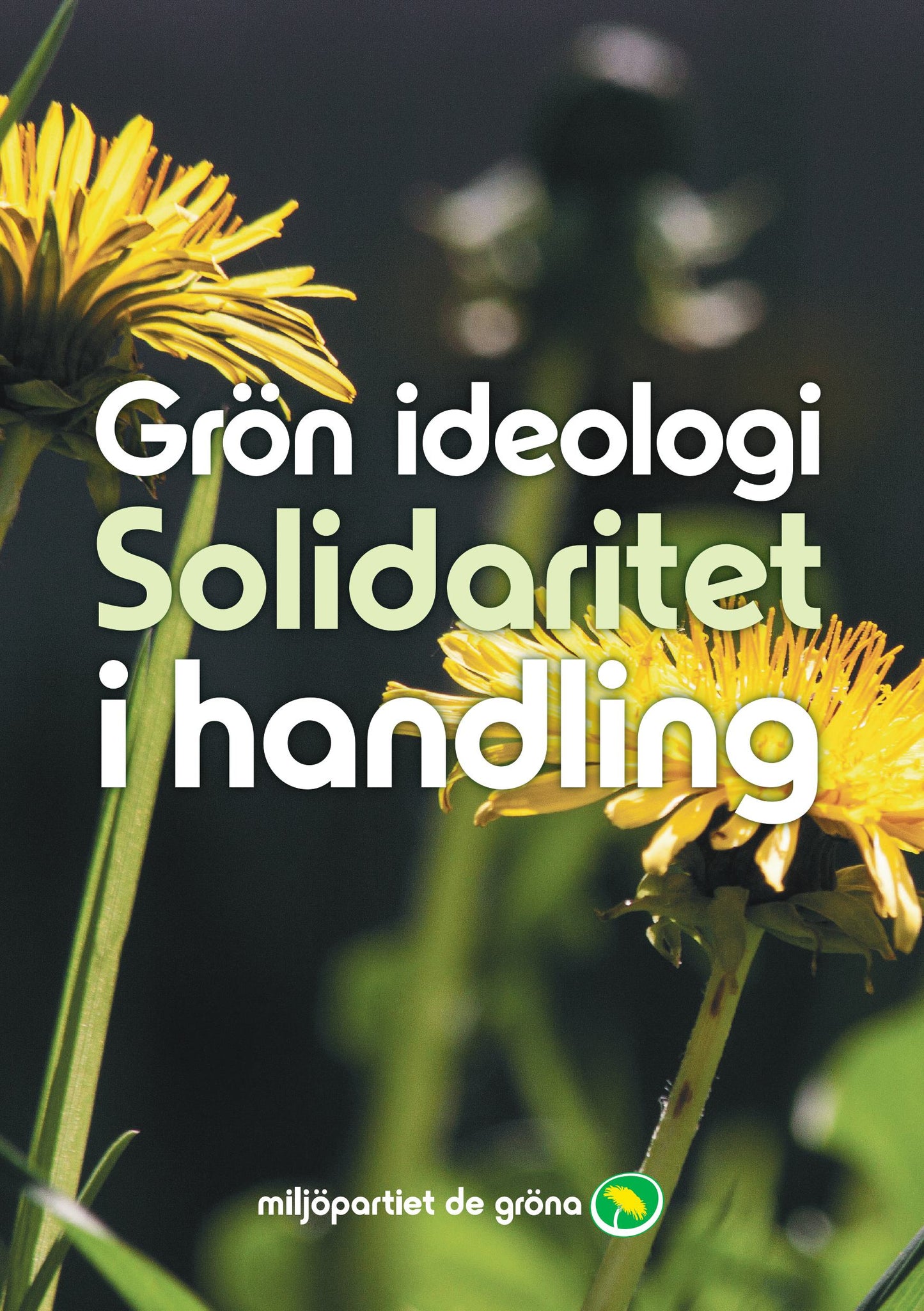 Broschyr Grön ideologi