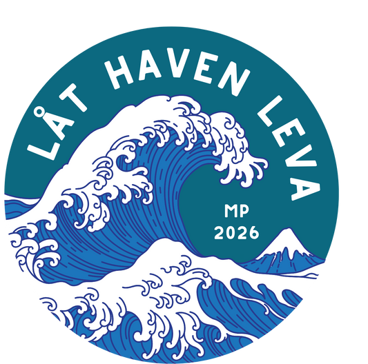 Klistermärke Hav