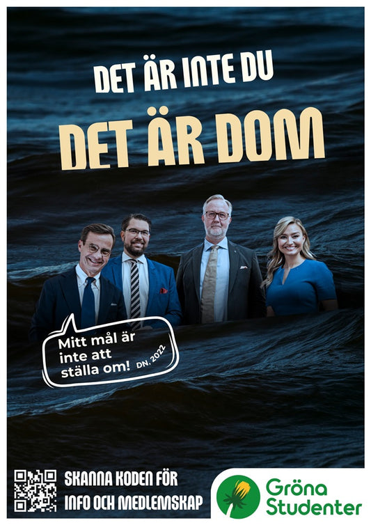 Affisch - ställa om