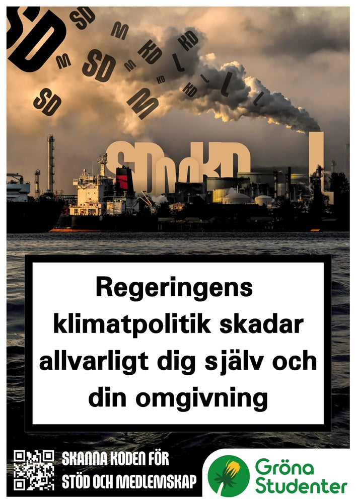 Affisch - Allvarlig skada