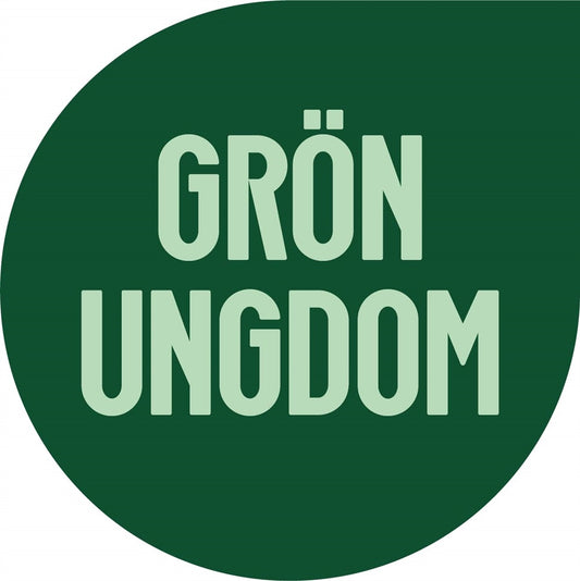 Klistermärke - Grön Ungdom