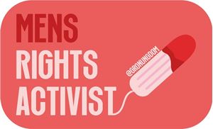 Bild på Klistermärke - mens rights activist