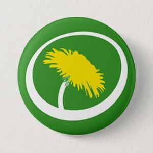 Bild på Knapp - Partisymbol mellan 38mm