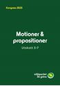 Bild på Kongress 2025 Motioner & Propositioner Utskott 5-7