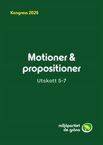 Bild på Kongress 2025 Motioner & Propositioner Utskott 5-7