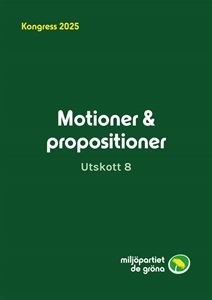 Bild på Kongress 2025 Motioner & Propositioner Utskott 8