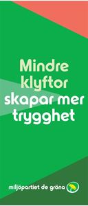 Bild på Flyer - Ett jämlikt samhälle som stärker Sverige